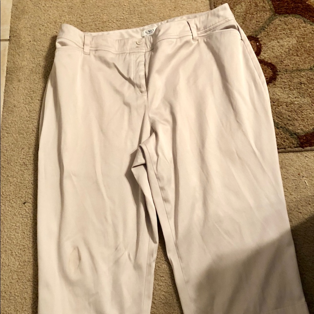 Khaki Capris